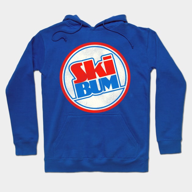 Ski Bum Hoodie by darklordpug